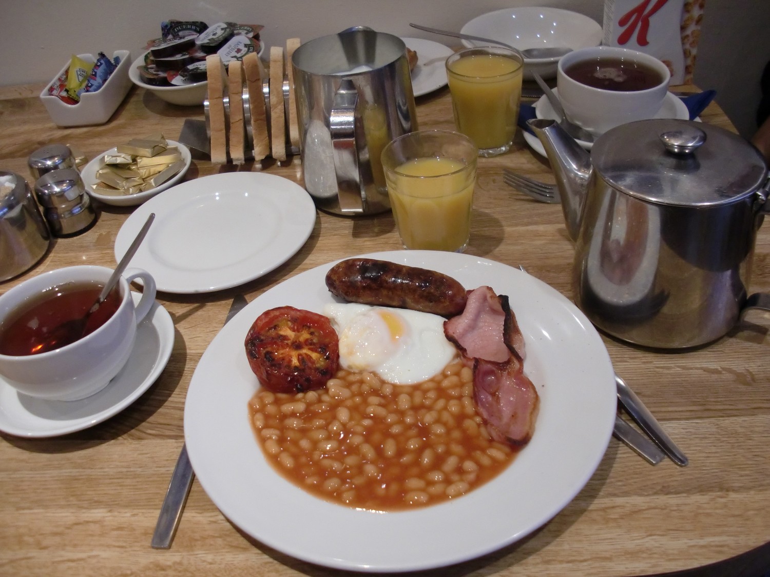 Le petit déjeuner anglais  une institution 100 % british