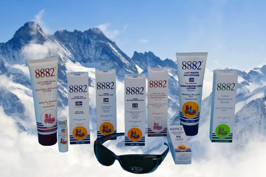 Creme solaire pour le ski