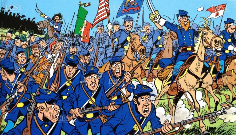 Les Tuniques Bleues, une BD entre petites bêtises et grandes histoires