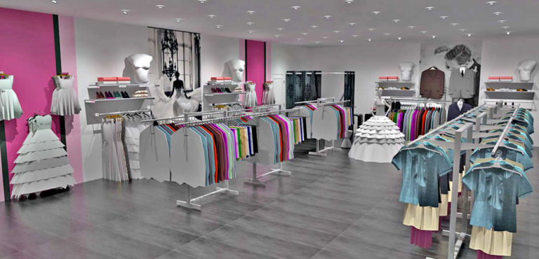 Agencement Boutique Pret A Porter Femme